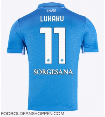 SSC Napoli Romelu Lukaku #11 Hjemmebanetrøje 2024-25 Kortærmet